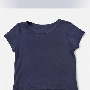 Brandy Melville Dark Blue Short Sleeve Tee